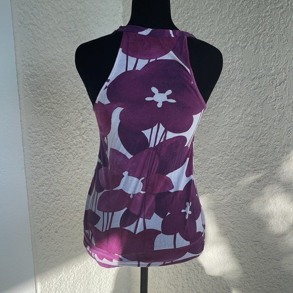 Purple Flower Tank Top - Picture 2 of 2